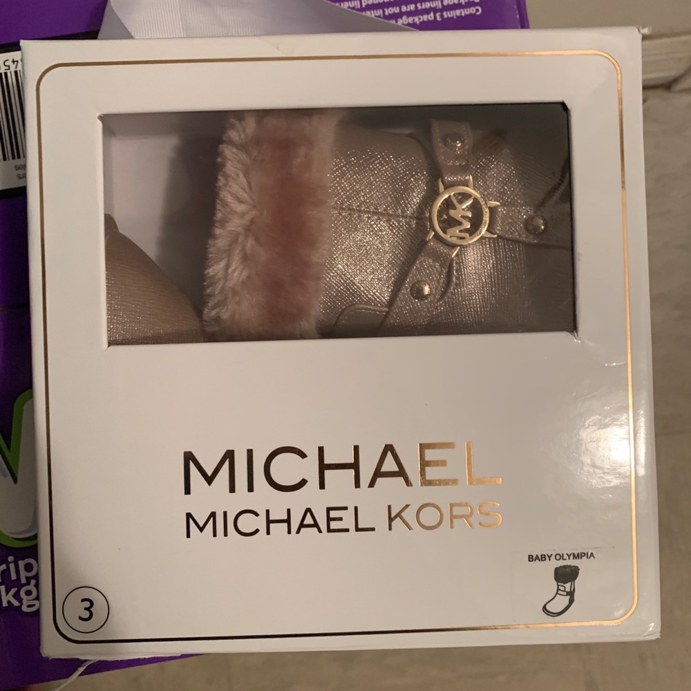 Baby Michael Kors boots size 3